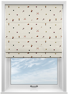 Practically Prefect, Sports Captain - Twist&Fit Roman Blind